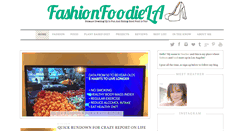 Desktop Screenshot of fashionfoodiela.com